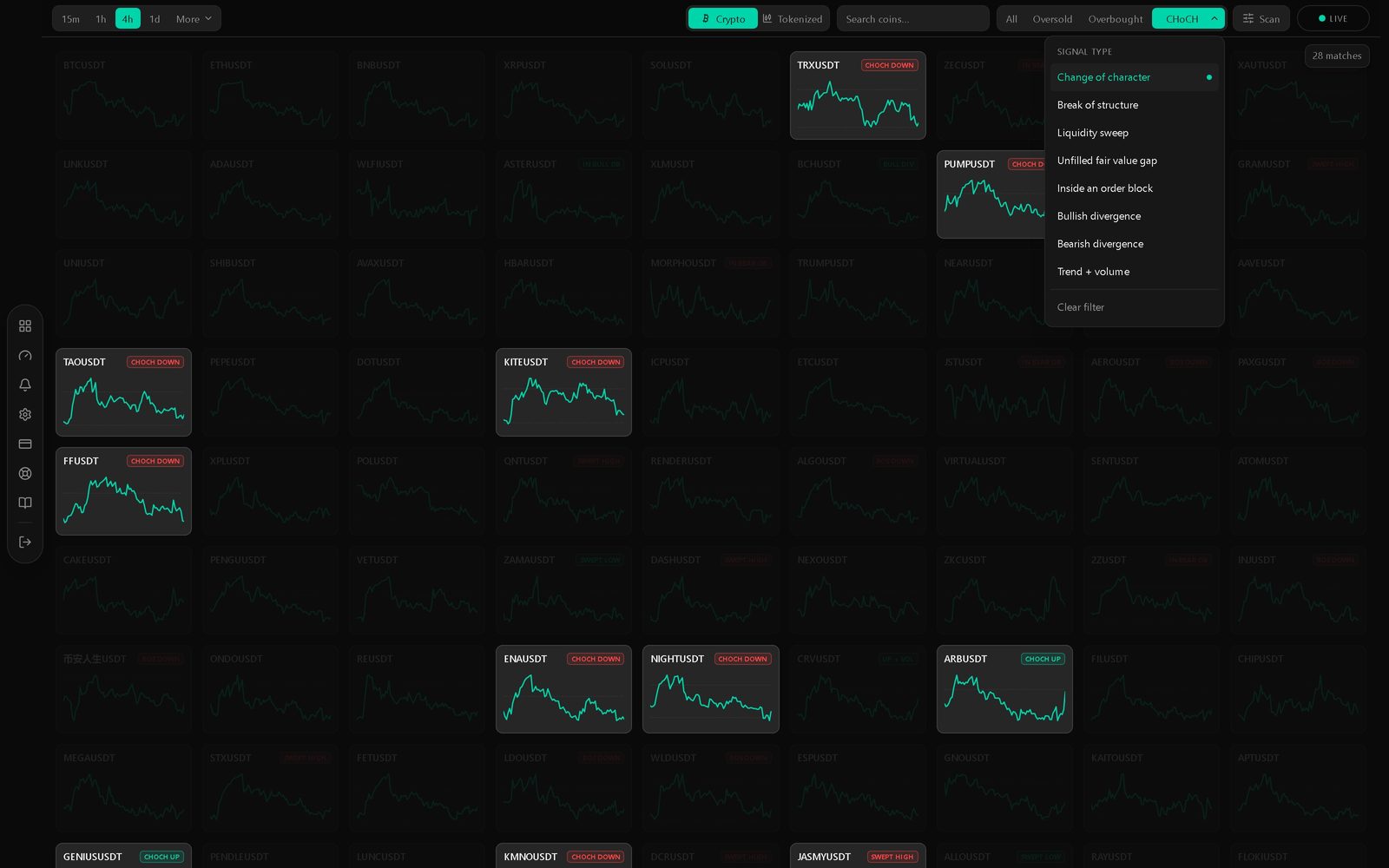 Setup detection screenshot